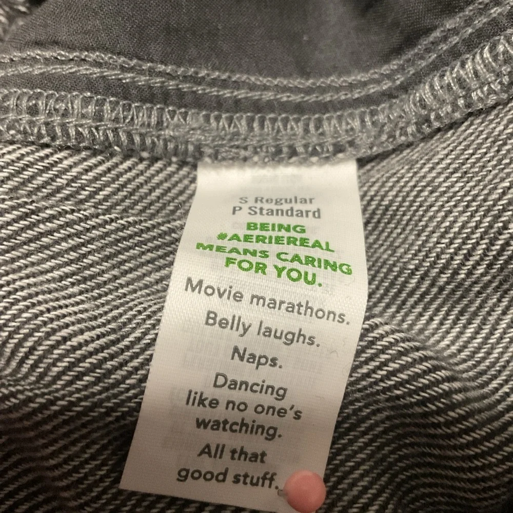 Aerie Men's Charcoal Chinos